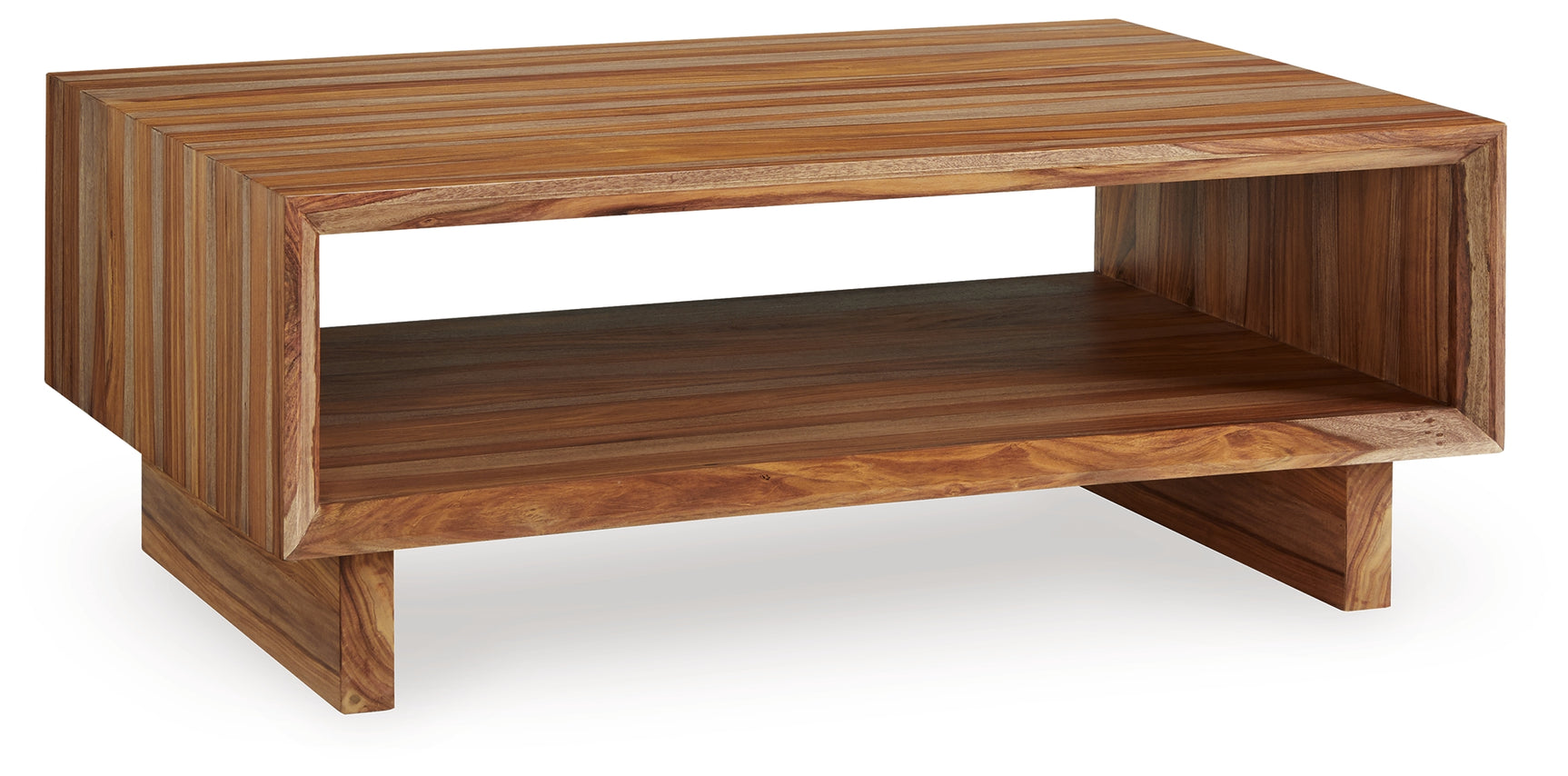 Dressonni Brown Coffee Table with 1 End Table