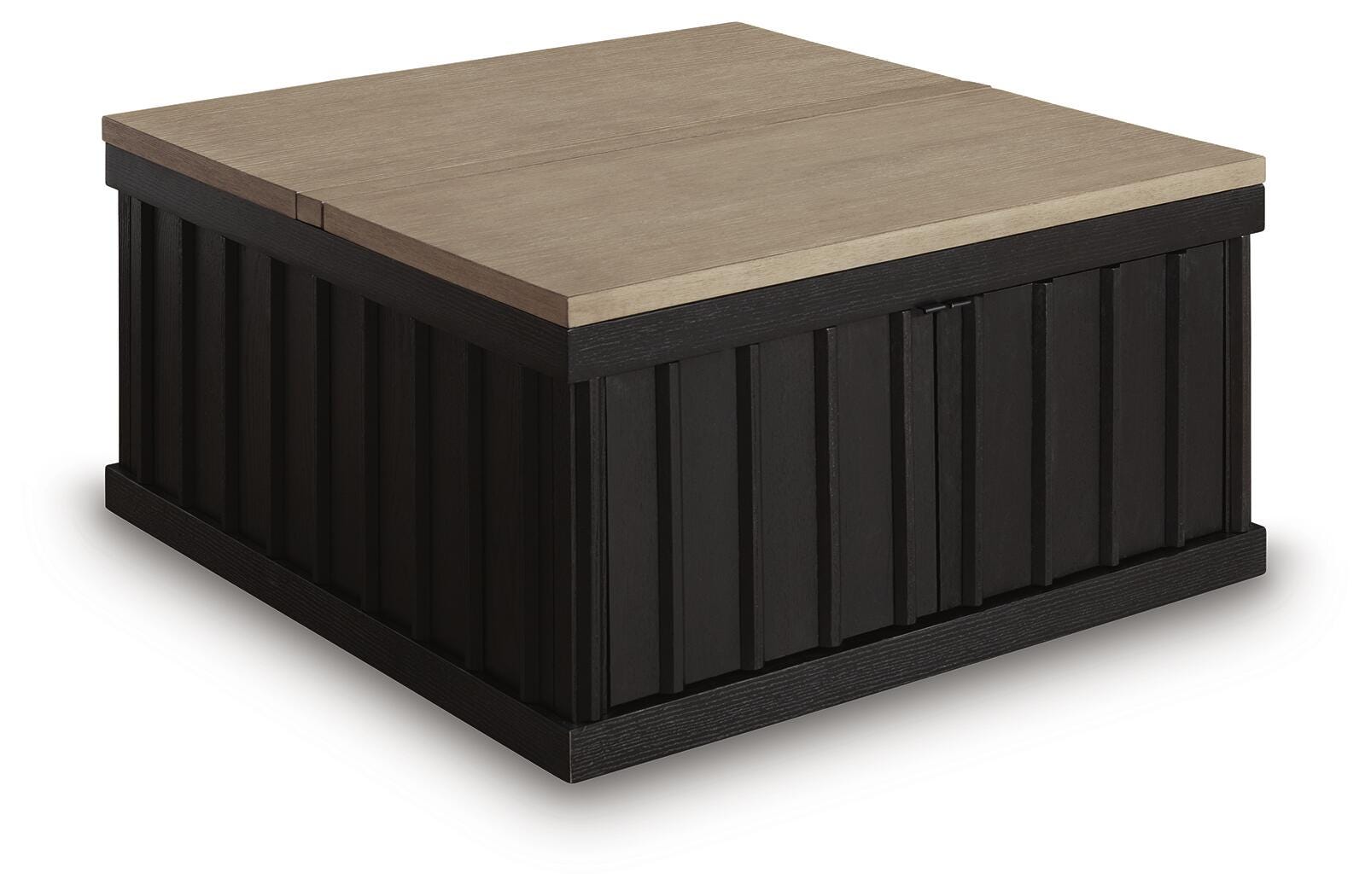 Rylandyn Black/Light Brown Lift-Top Coffee Table from Ella Furniture