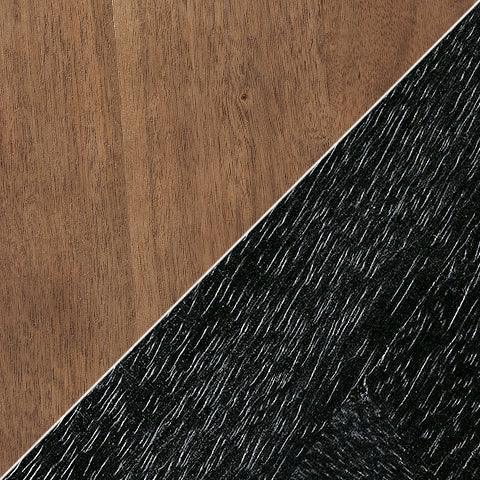 Hanneforth Brown Black Coffee Table With 2 End Tables