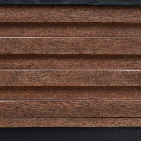 Kallari Warm Brown/Black Lift-Top Coffee Table