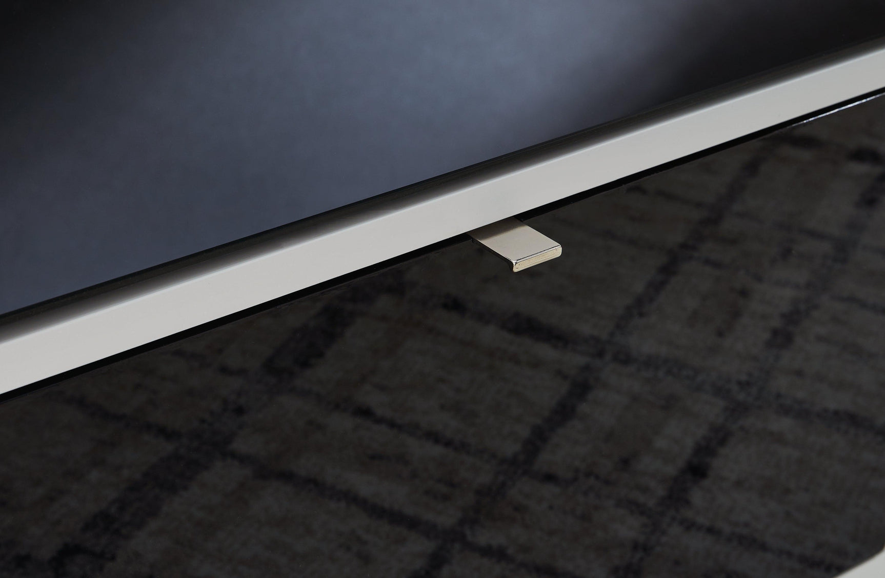 Gardoni White/Black Coffee Table with 2 End Tables
