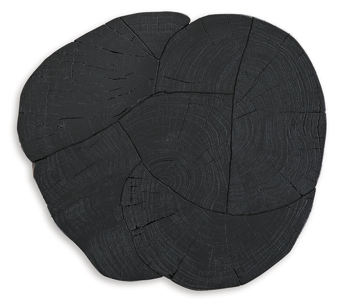 Wimbell Black Coffee Table With 2 End Tables