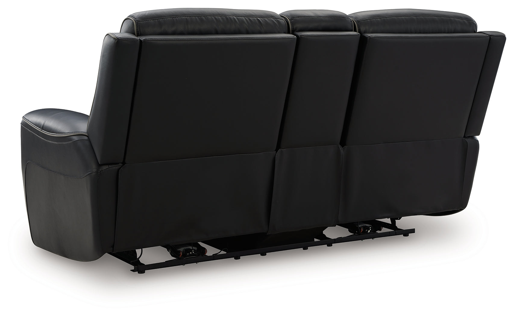 5Z-Comfort Onyx Power Reclining Loveseat with Console