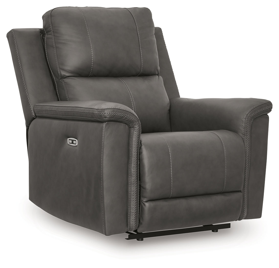 Bleckley Anchor Leather Power Recliner