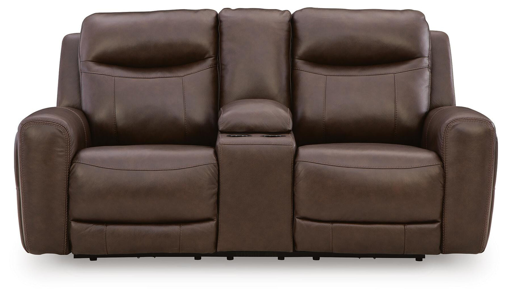 Gravier Cordova Leather Power Reclining Loveseat with Console view 6