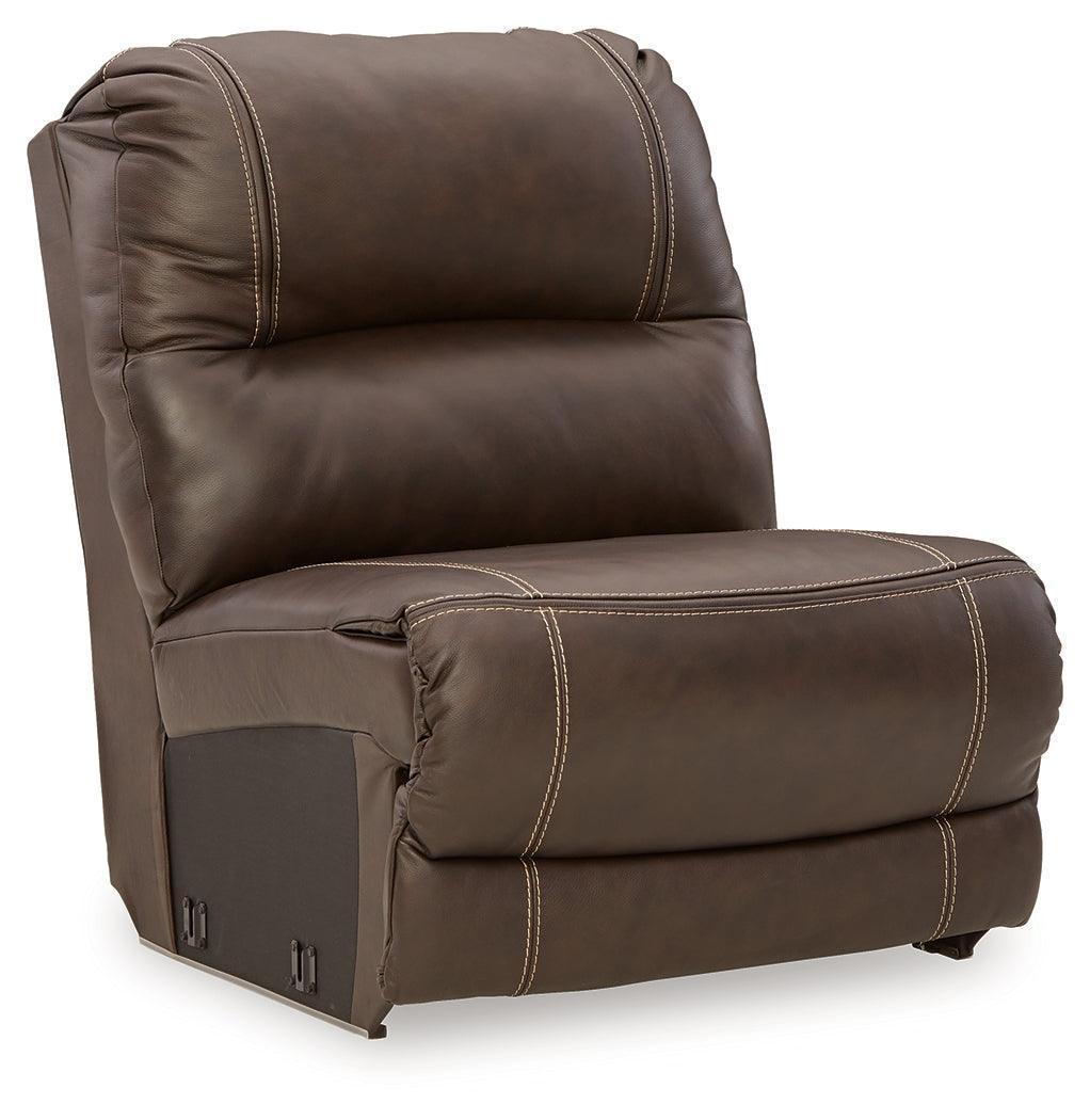 Dunleith Chocolate 7-Piece Power Reclining Sectional Sofa