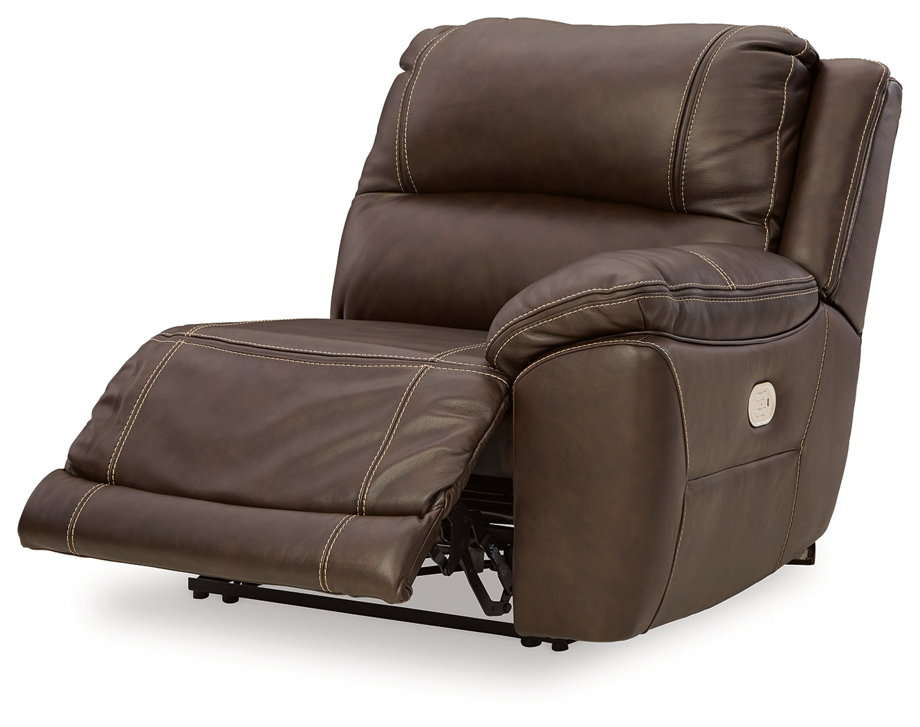 Dunleith Chocolate 9-Piece Power Reclining Sectional
