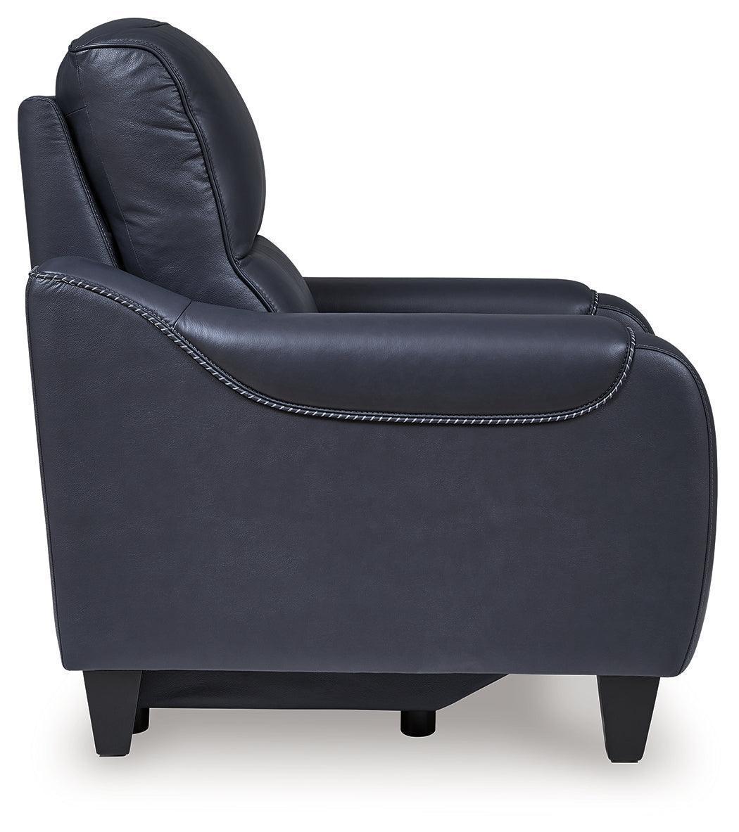 Mercomatic Ocean Leather Power Recliner
