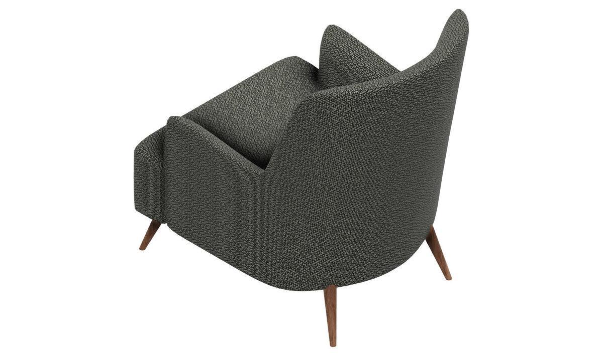 Dolce Black Armchair - Ella Furniture