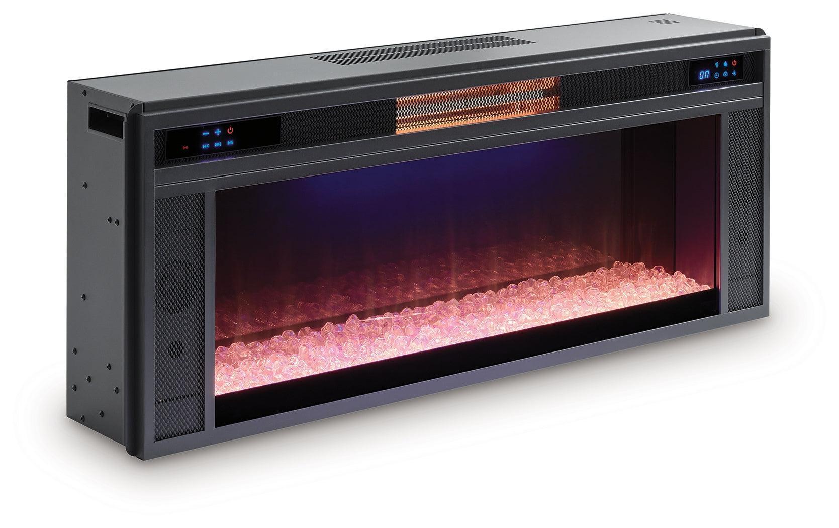 Signature Design by Ashley Black Electric Fireplace Insert