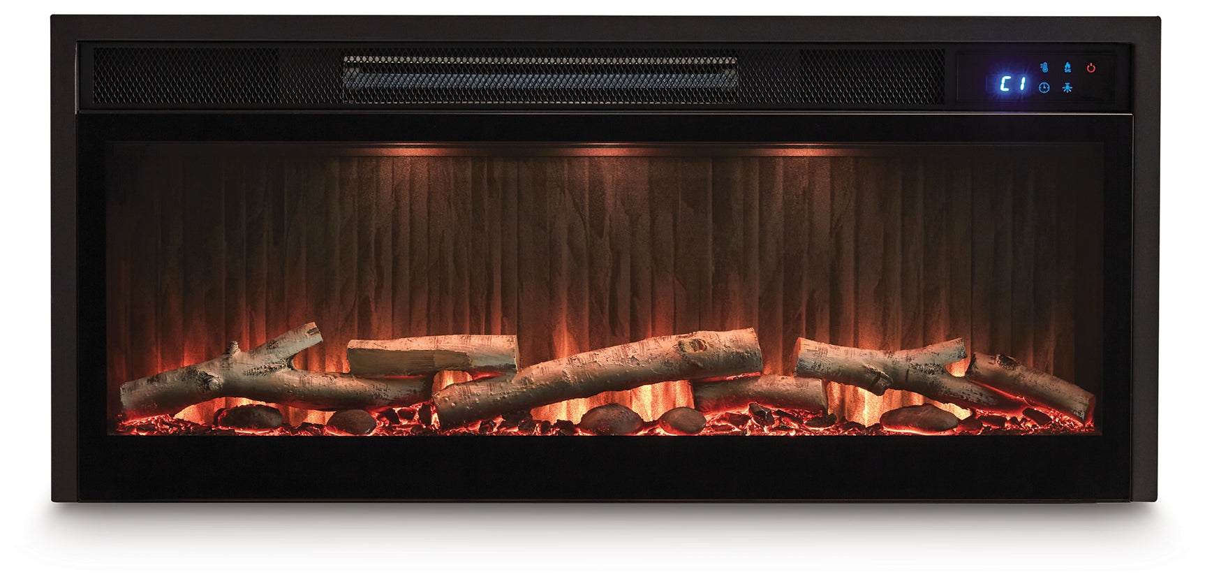 Signature Design by Ashley Black Electric Fireplace Insert