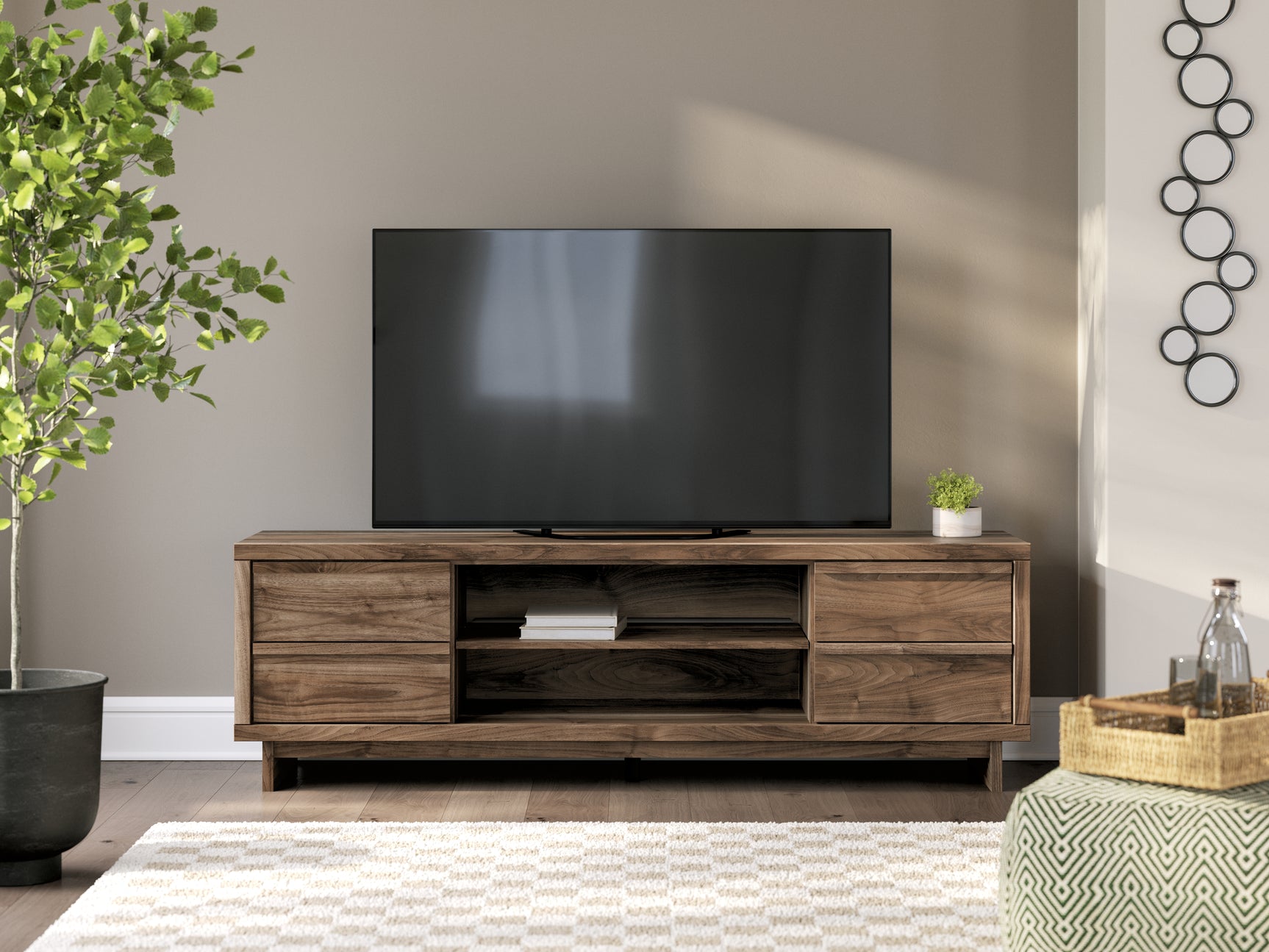 Zadilyn Brown 72" TV Stand