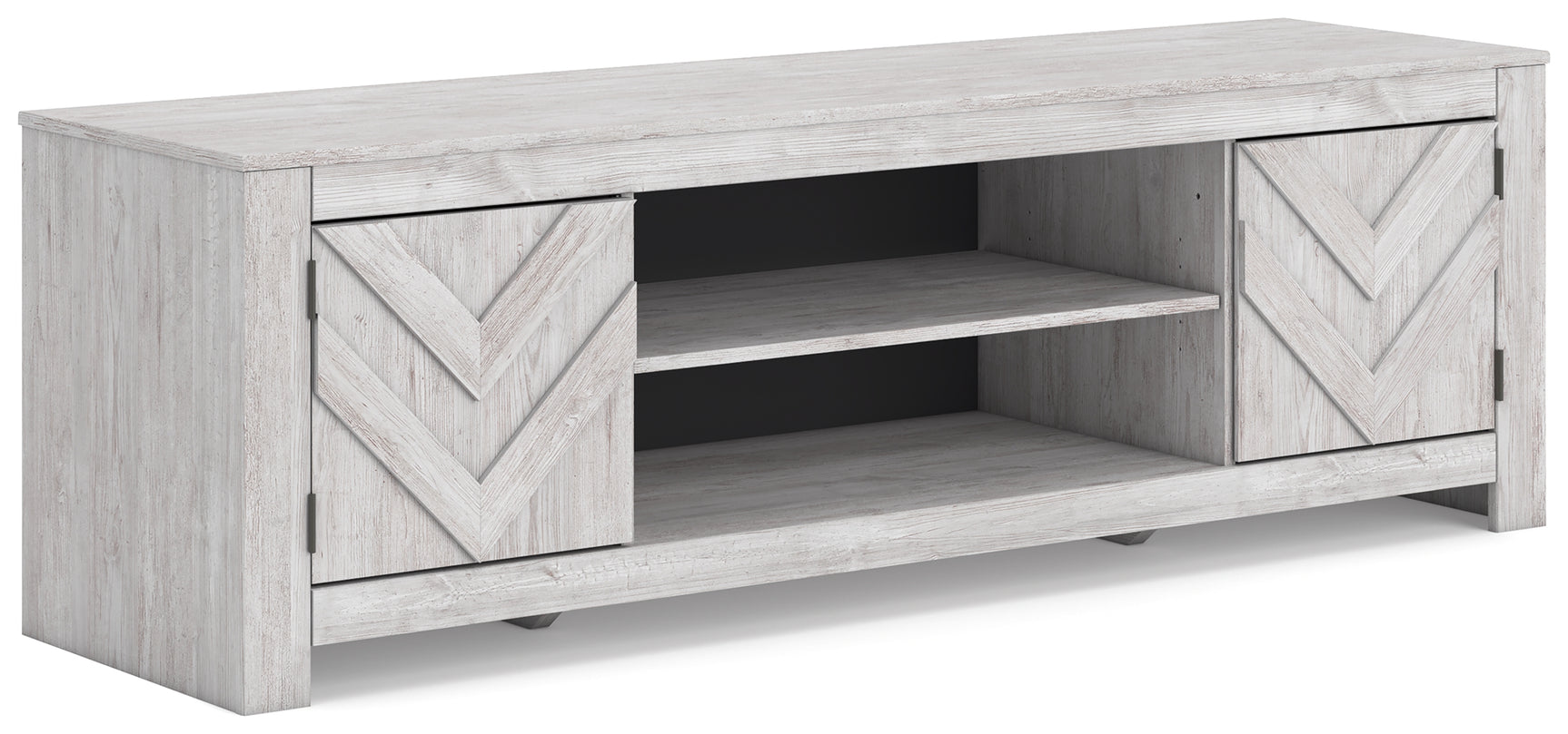 Cayboni Whitewash 71" TV Stand