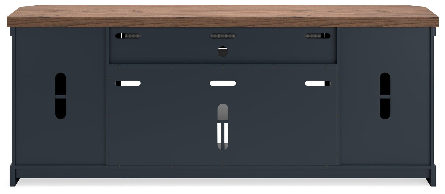 Landocken Brown/blue 83" Tv Stand - Ella Furniture