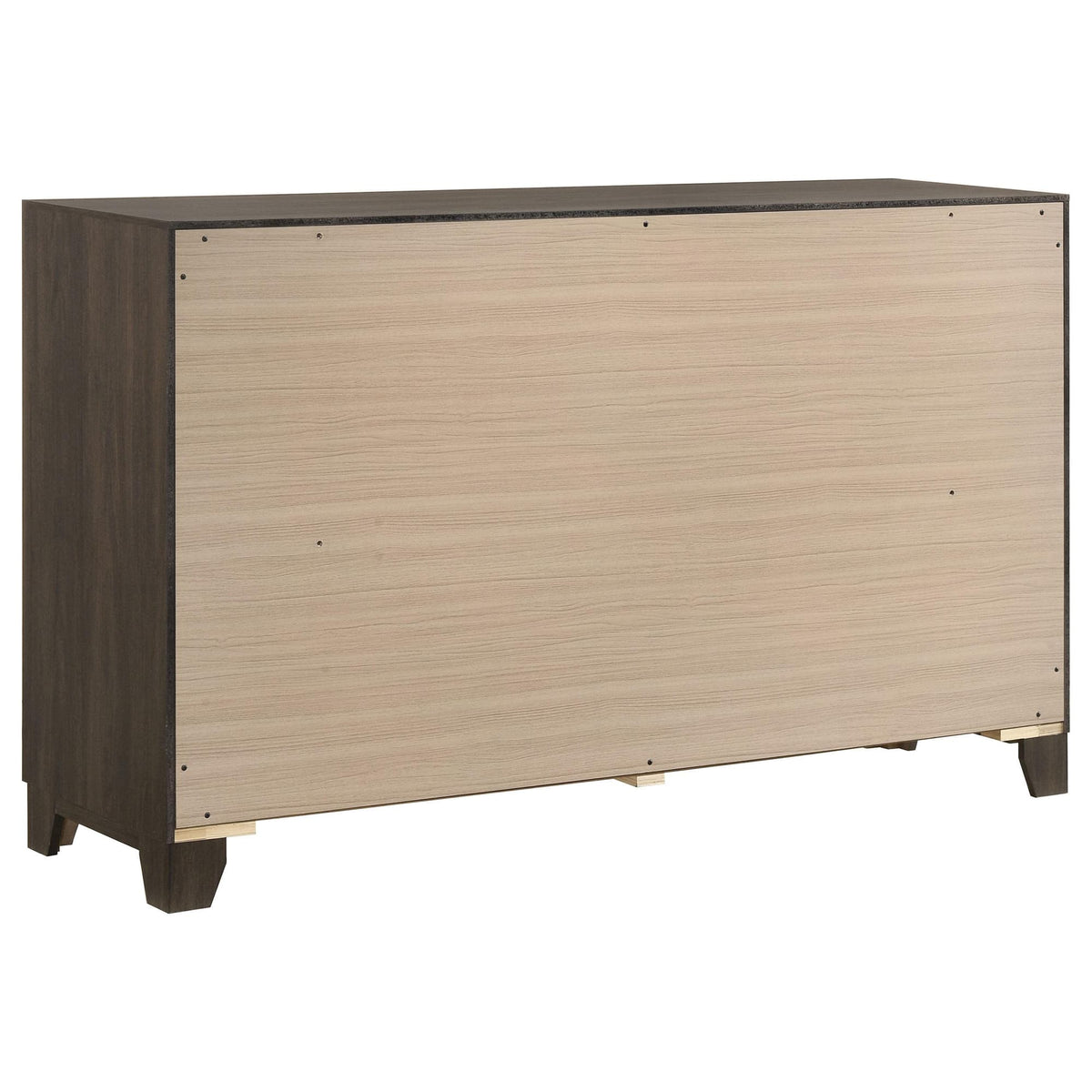 Farre 6-Drawer Dresser Dark Brown — product image 6