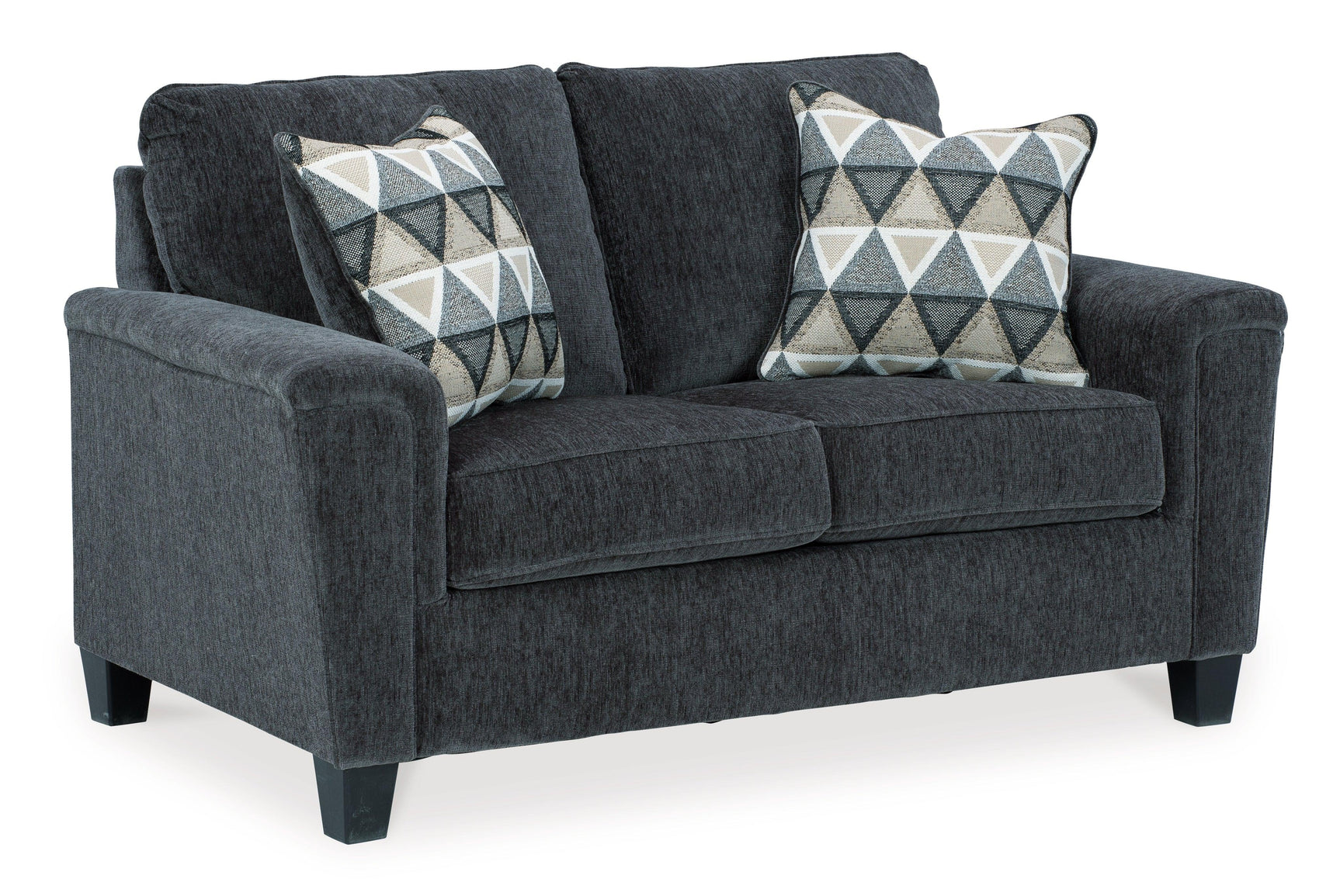 Abinger Smoke Sofa And Loveseat - Ella Furniture