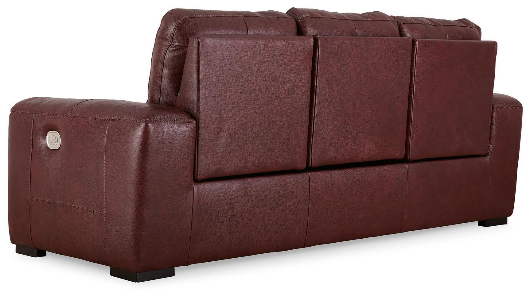 Alessandro Garnet Sofa, Loveseat And Recliner - Ella Furniture