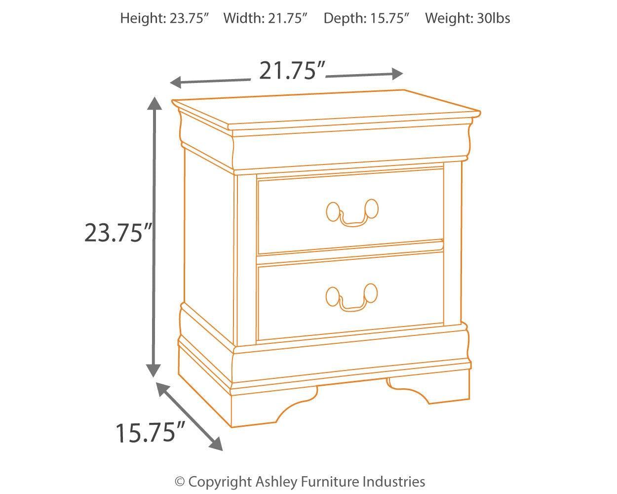 Alisdair Dark Brown Sleigh Bedroom Set - Ella Furniture
