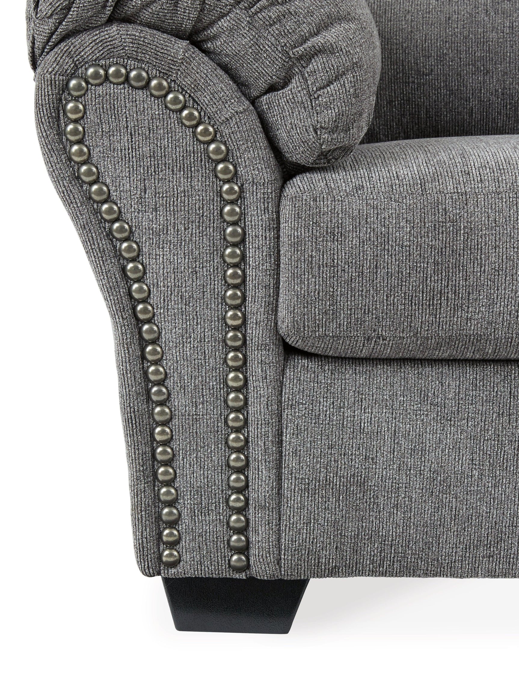 Allmaxx Pewter Sofa And Loveseat - Ella Furniture