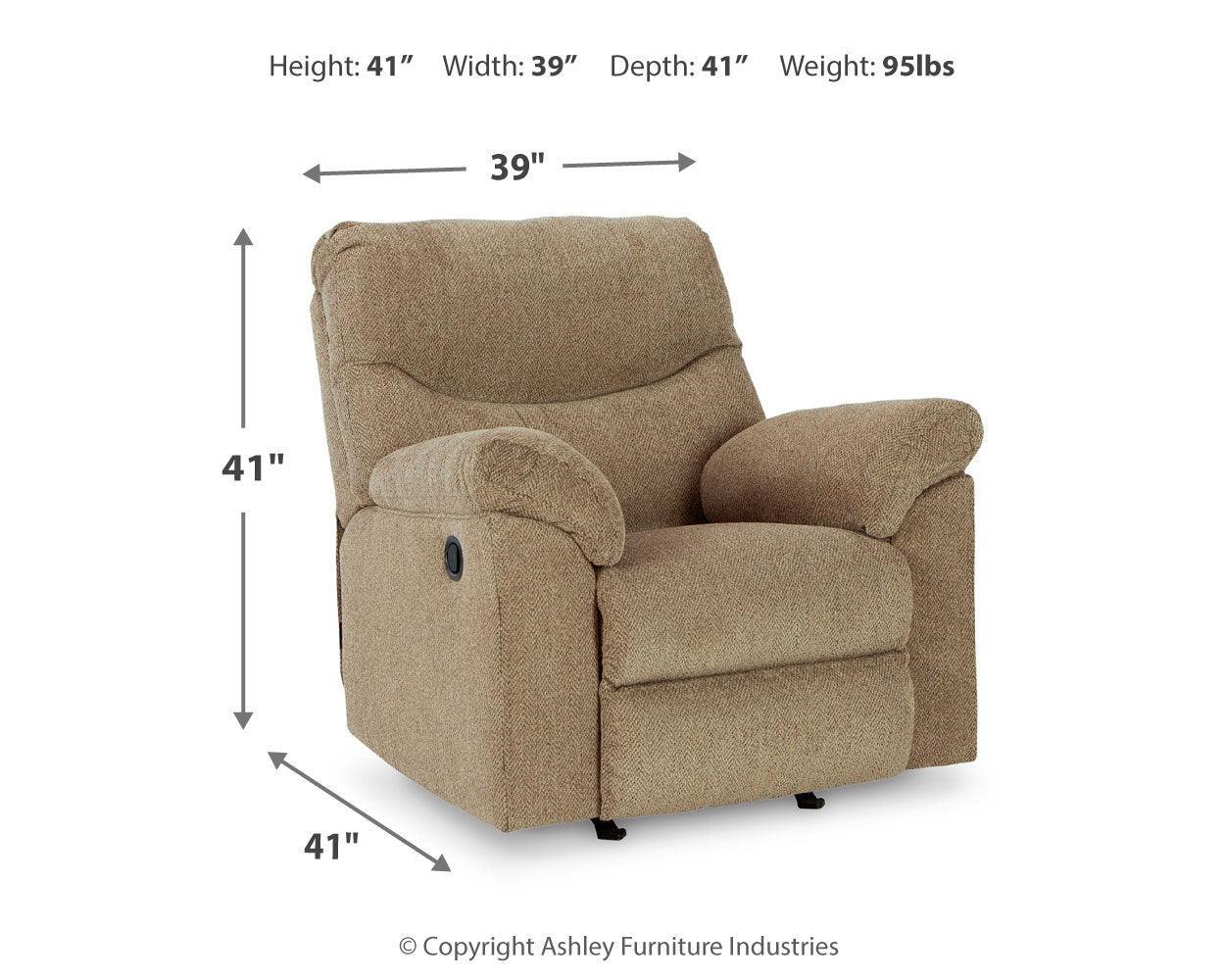 Alphons Briar Sofa, Loveseat And Recliner - Ella Furniture