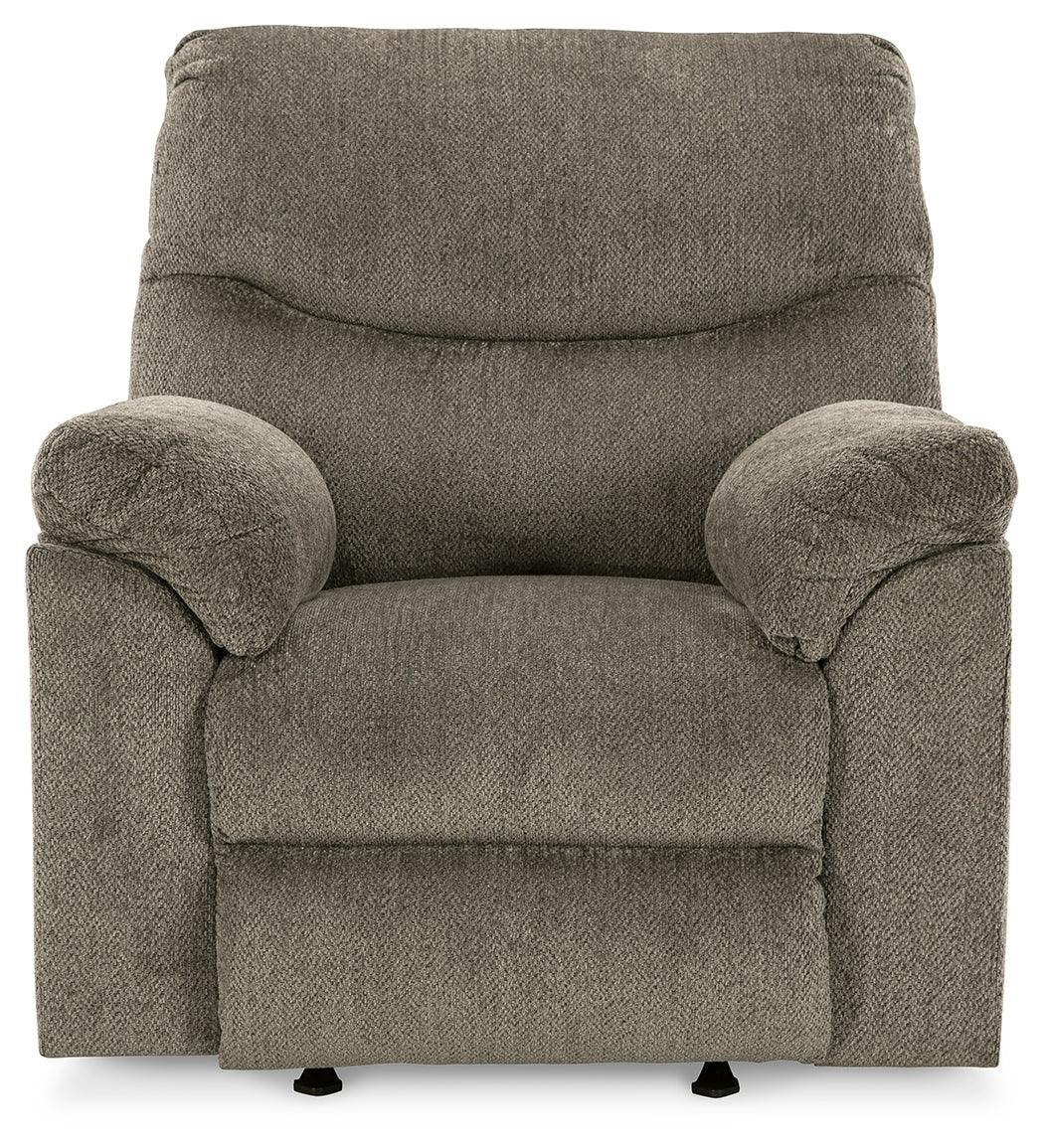 Alphons Putty Sofa, Loveseat And Recliner - Ella Furniture
