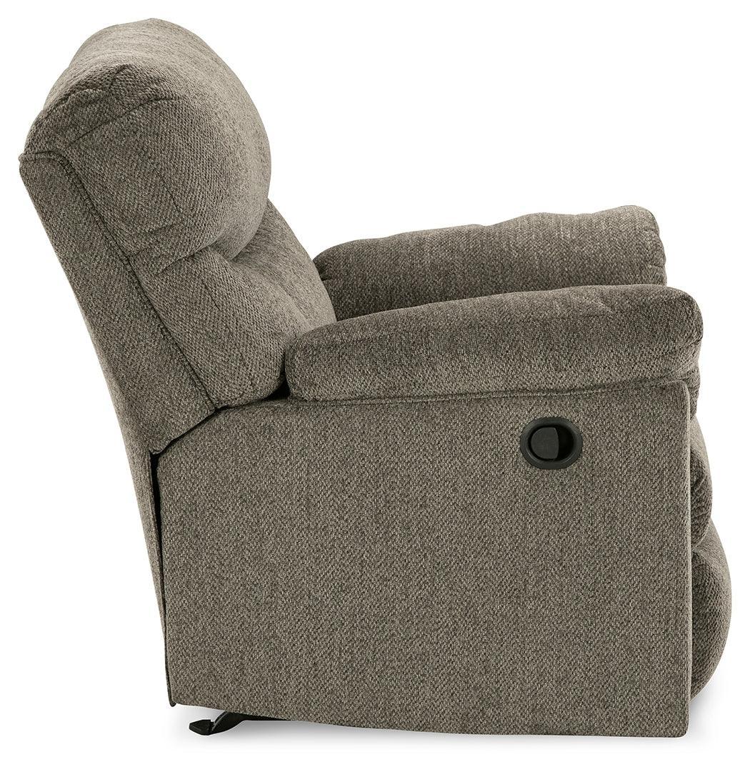 Alphons Putty Sofa, Loveseat And Recliner - Ella Furniture