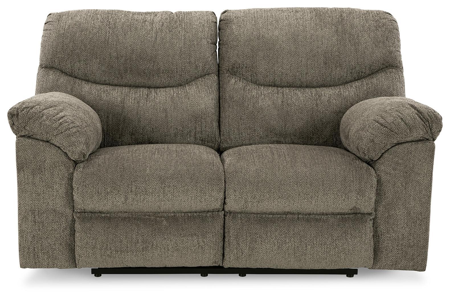 Alphons Putty Sofa, Loveseat And Recliner - Ella Furniture