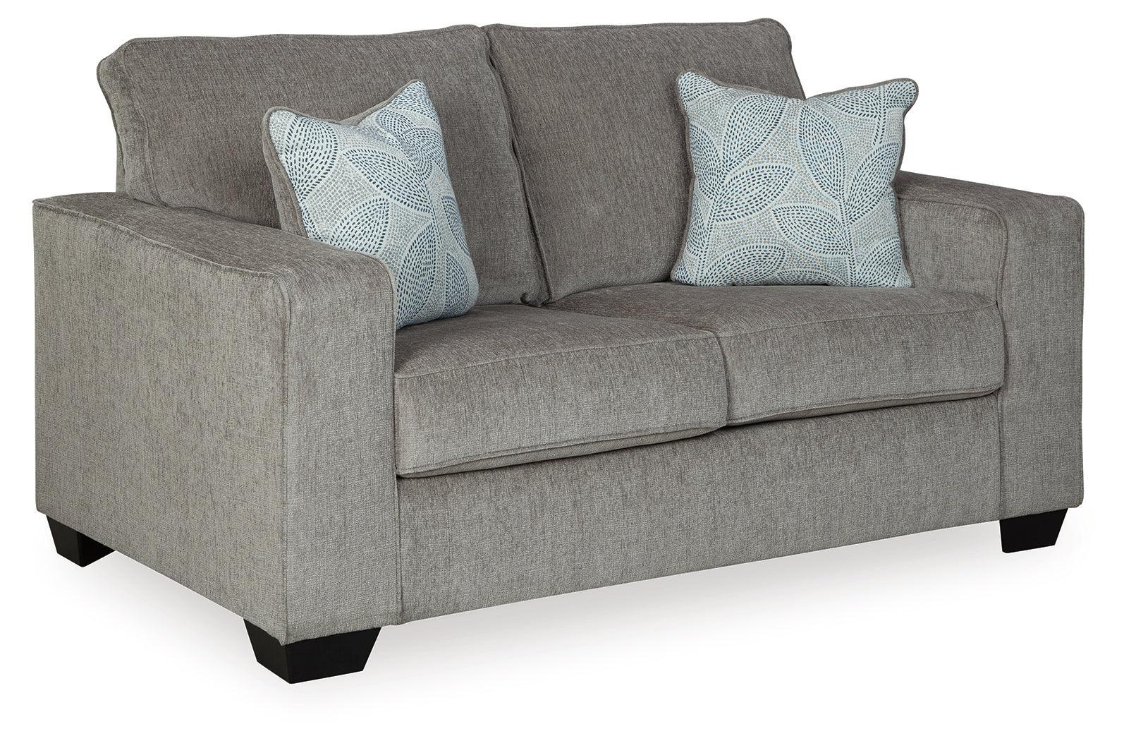 Altari Alloy Sofa And Loveseat - Ella Furniture