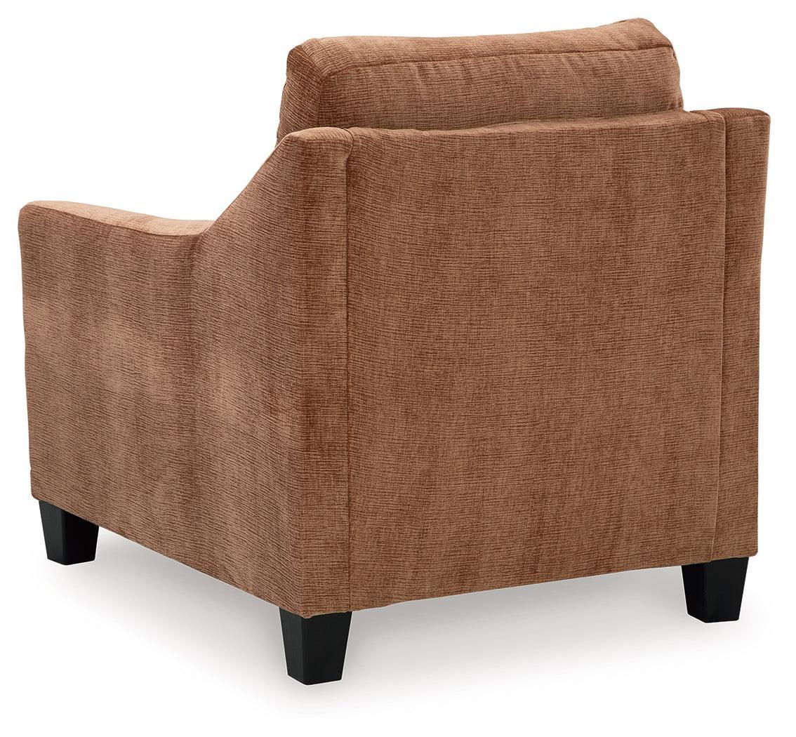 Amity Bay Clay Chenille Chair - Ella Furniture