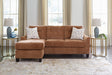 Amity Bay Clay Chenille Sofa Chaise - Ella Furniture