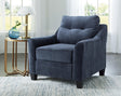 Amity Bay Ink Chenille Chair - Ella Furniture