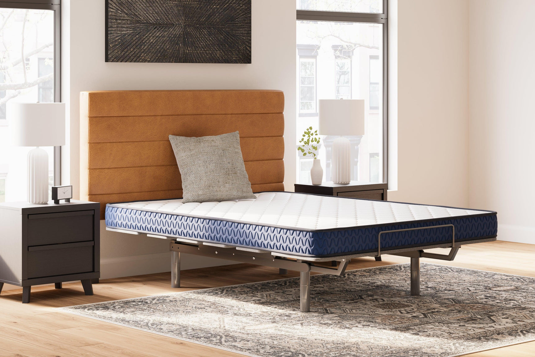 Ashley Firm White Queen Mattress - Ella Furniture