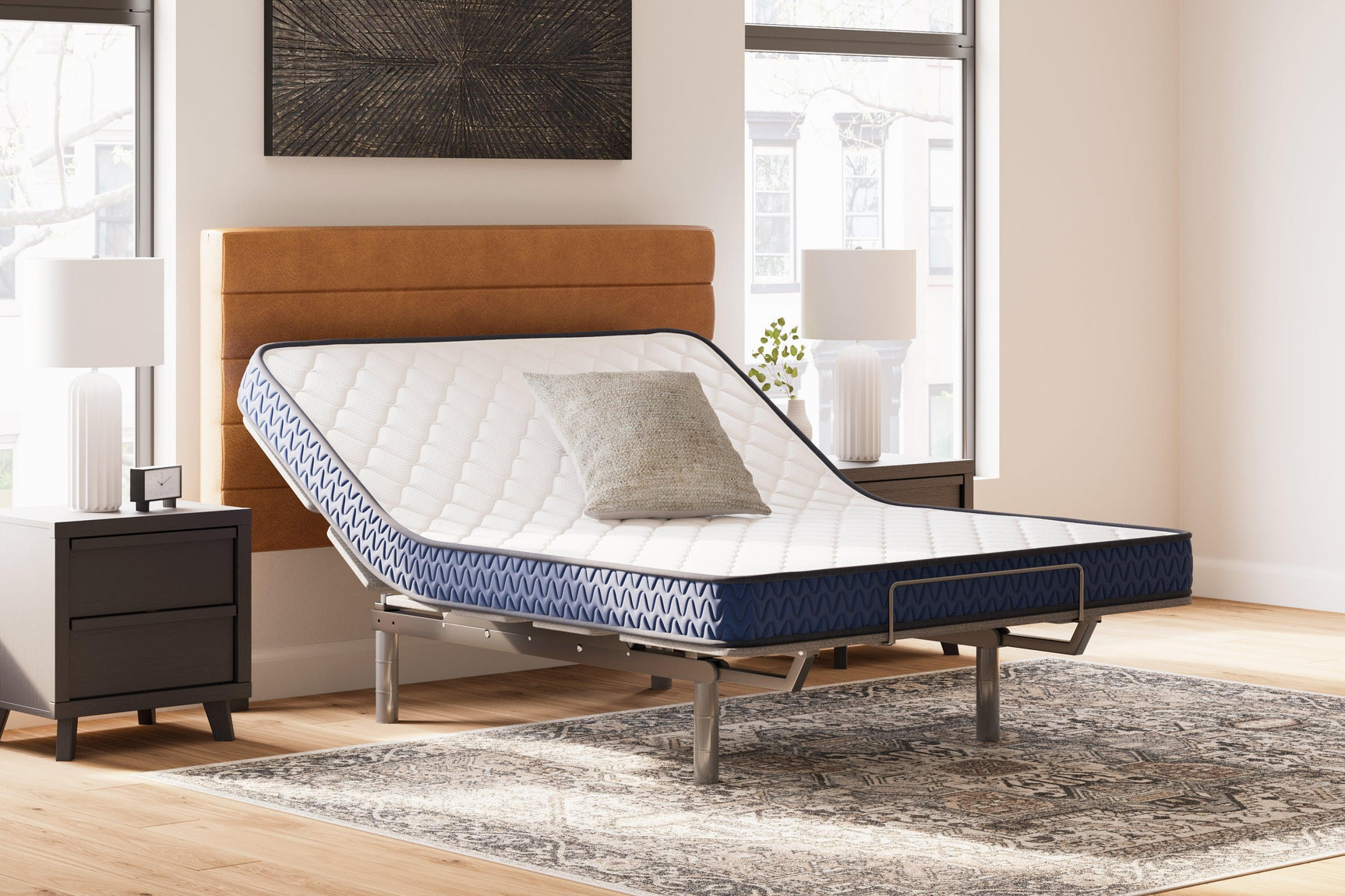 Ashley Firm White Twin Mattress - Ella Furniture