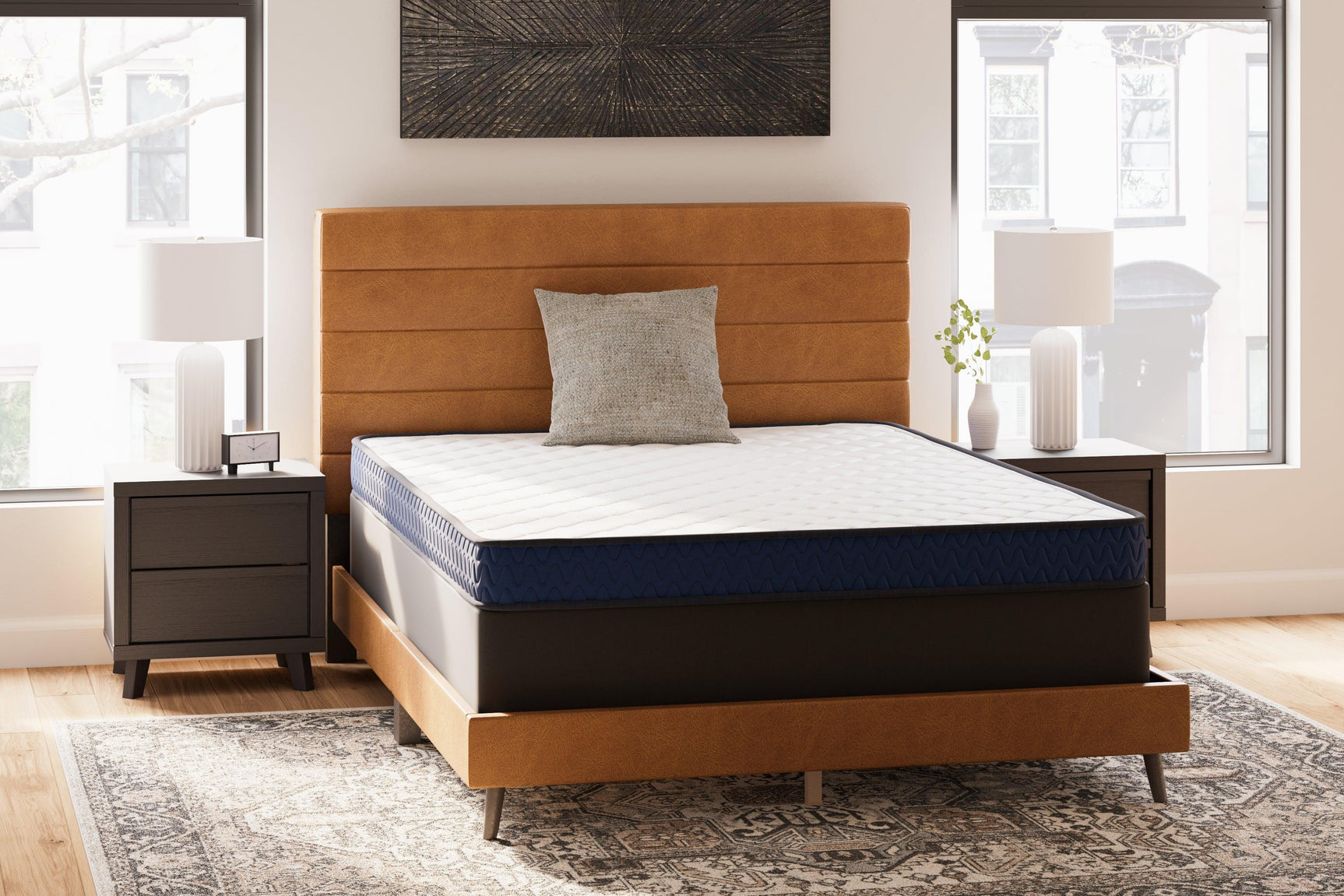 Ashley Firm White Twin Mattress - Ella Furniture