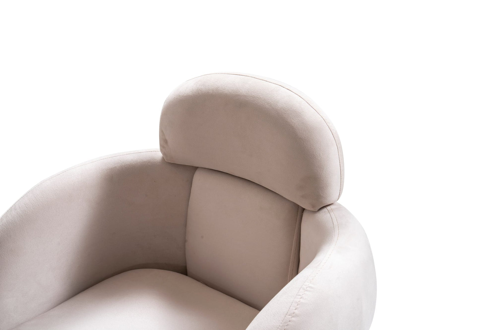 Athena Sofa, Loveseat, and Chair Set with Plush Cushions and Metallic Base view 24