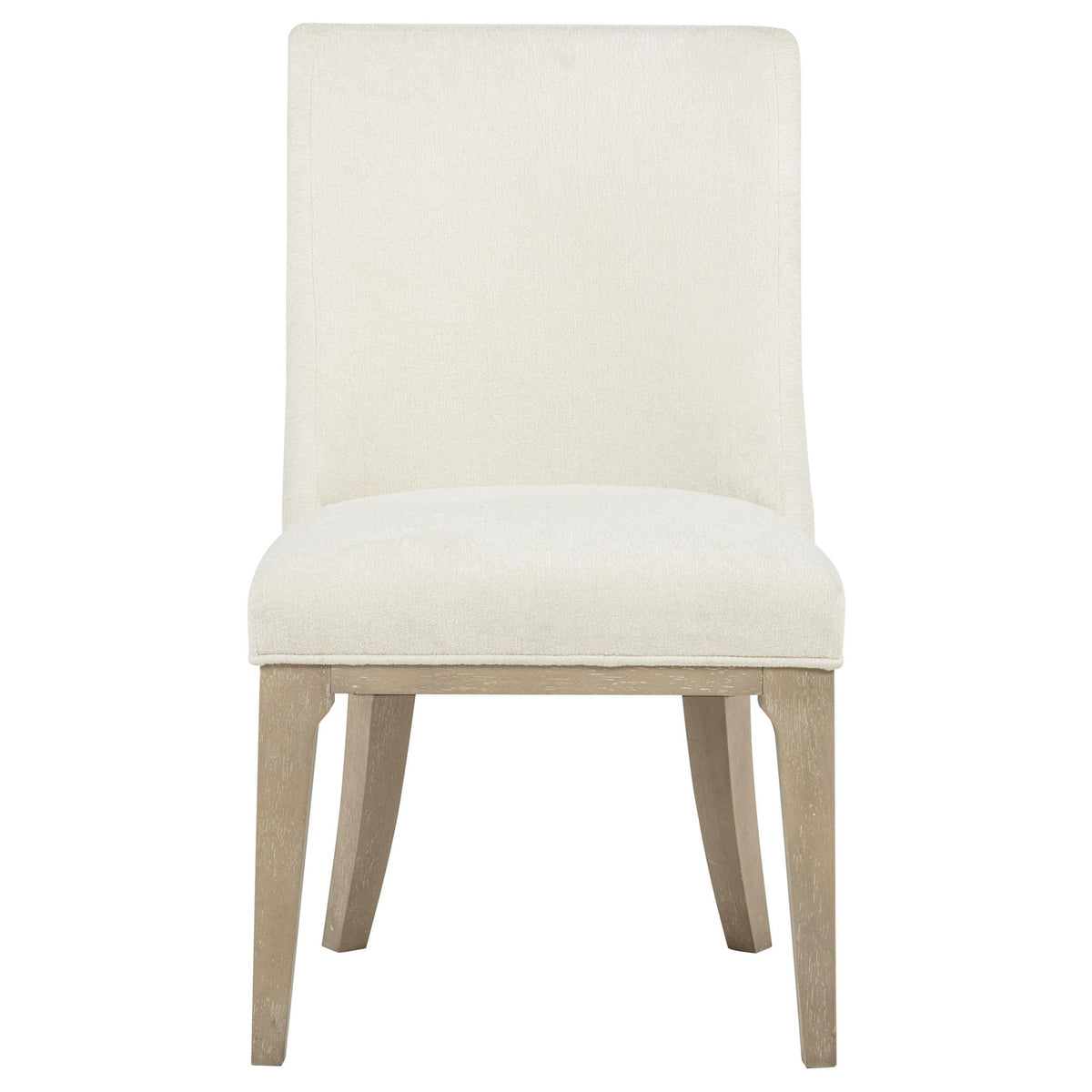 Lucaire Arched Upholstered Dining Side Chair Cream Set of 2 — product image 3