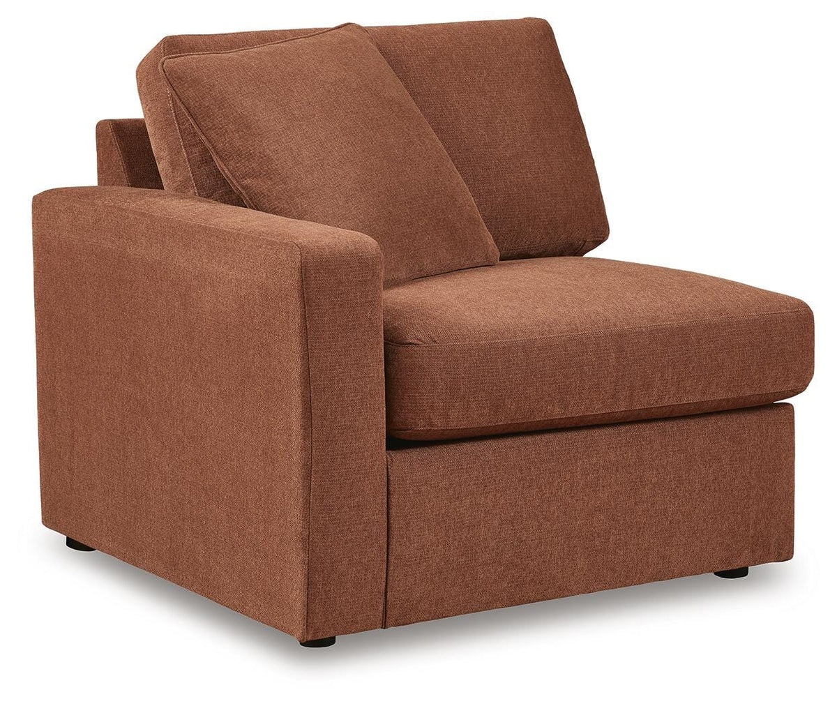 Modmax Spice 5-Piece Performance Fabric Sectional — angled view