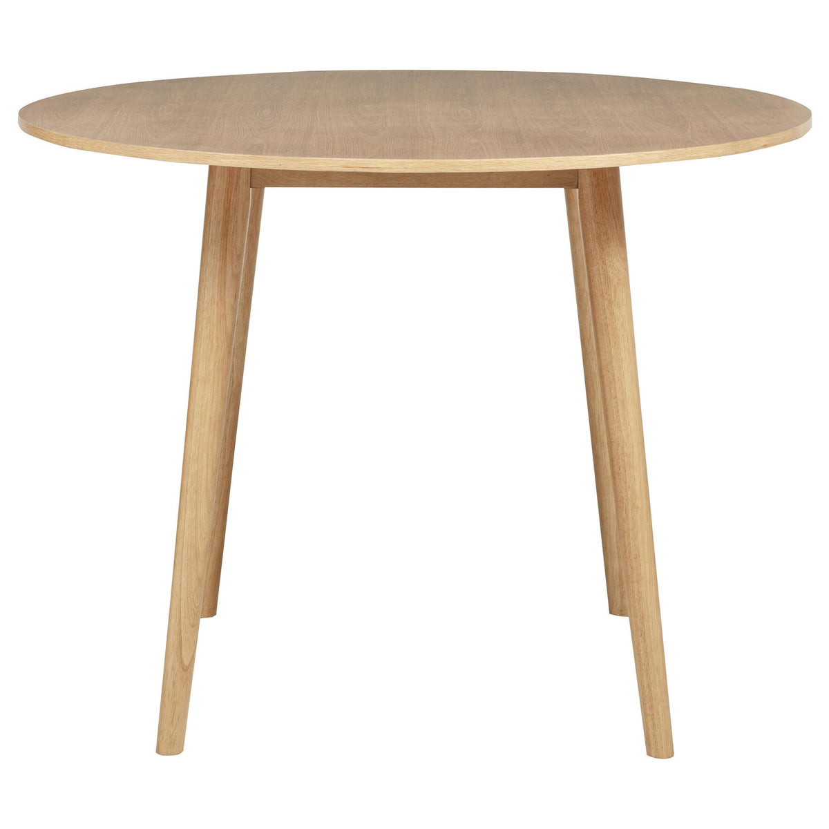 Andrews 5-Piece Round Counter Dining Set in Light Ash and White — product image 4