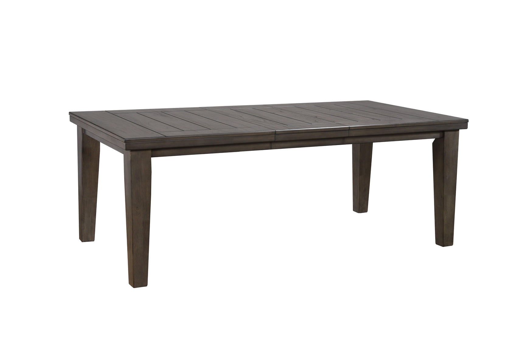 Bardstown Gray Modern Traditional Wood Fabric Seat Rectangular Dining Room Set - Ella Furniture