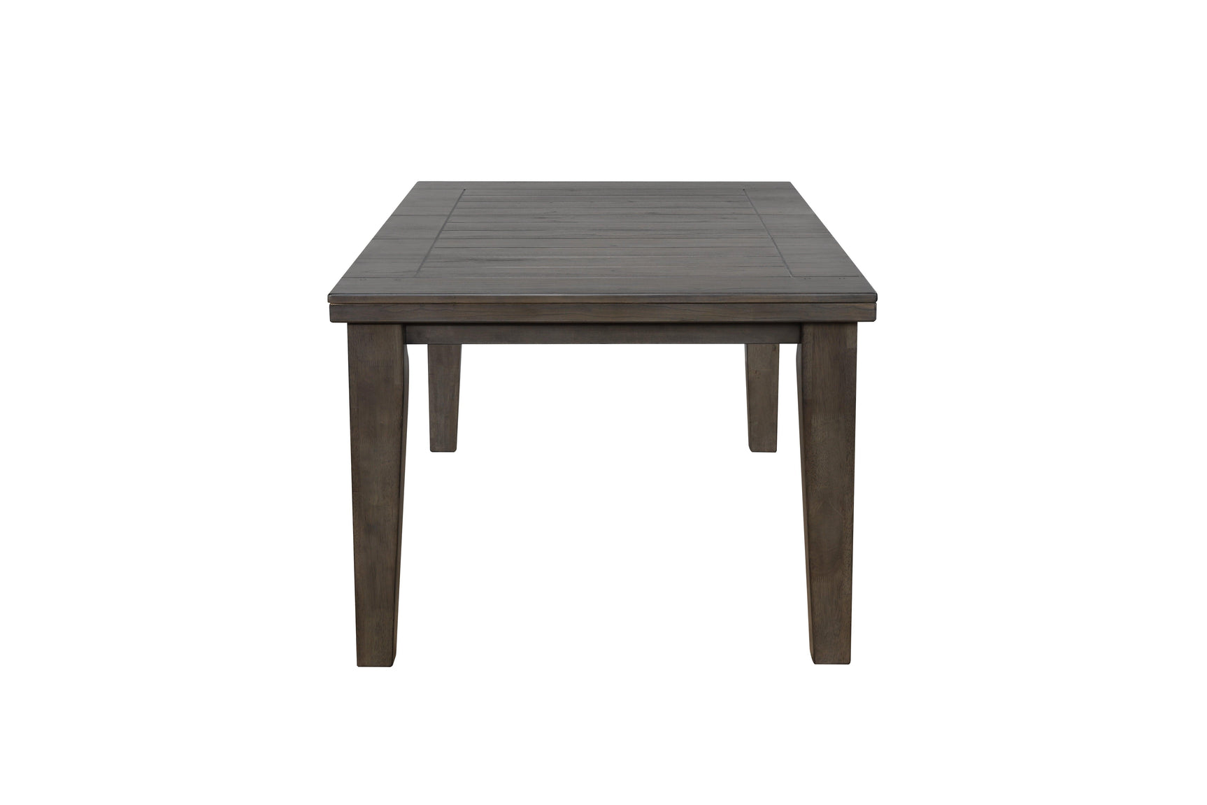 Bardstown Gray Modern Traditional Wood Fabric Seat Rectangular Dining Room Set - Ella Furniture