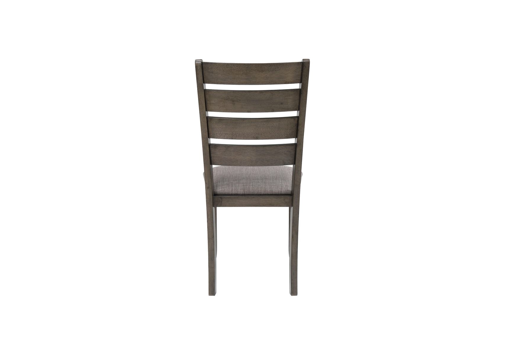 Bardstown Gray Modern Traditional Wood Fabric Seat Rectangular Dining Room Set - Ella Furniture