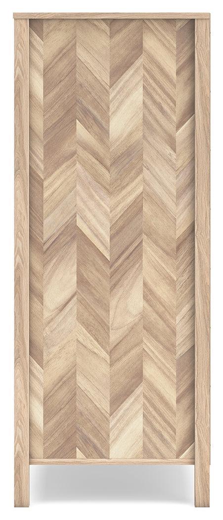 Battelle Tan Chest Of Drawers - Ella Furniture