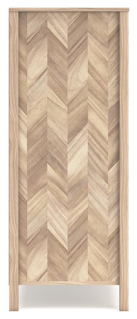 Battelle Tan Chest Of Drawers - Ella Furniture