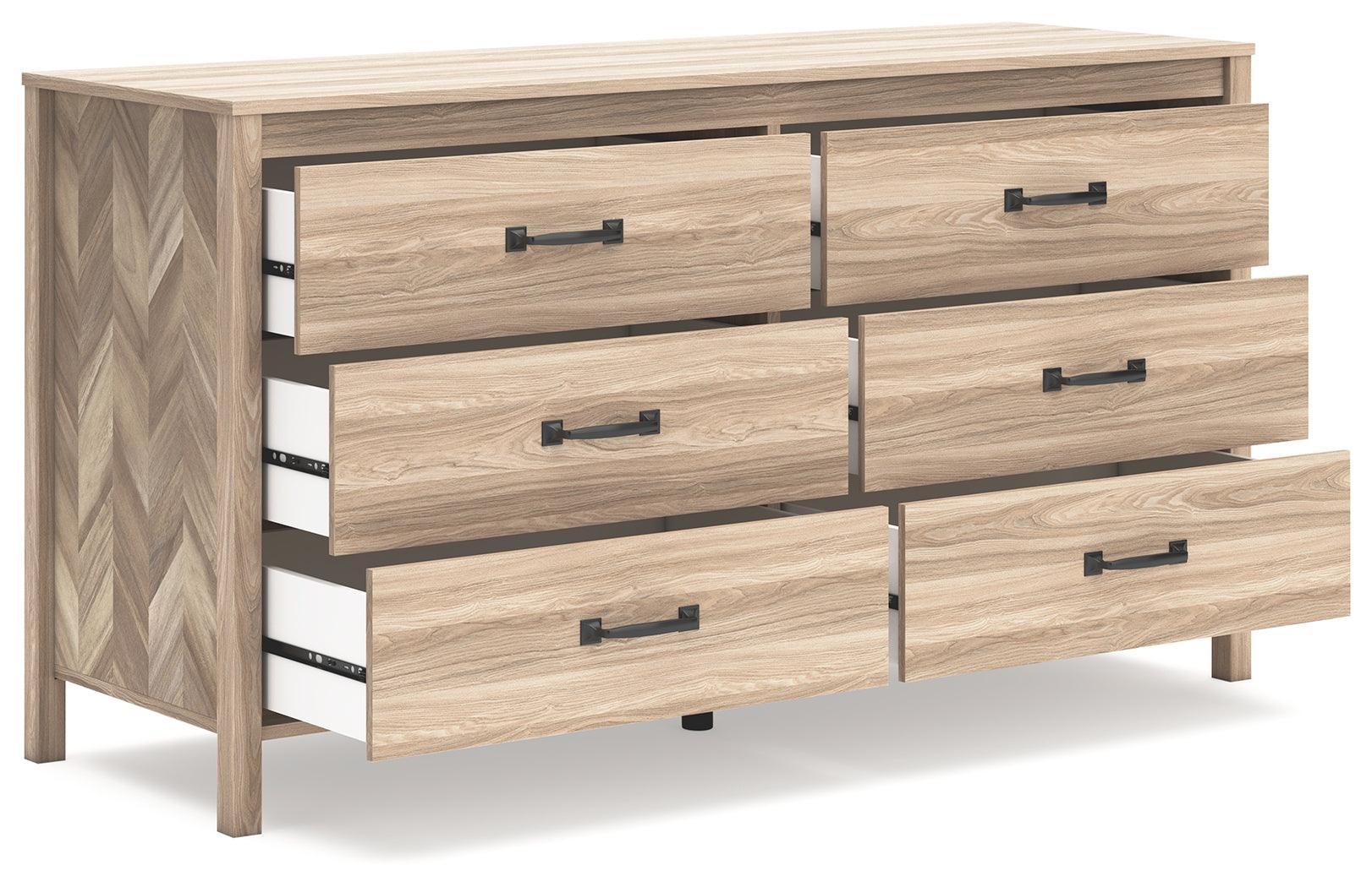 Battelle Tan Dresser - Ella Furniture