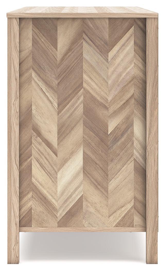 Battelle Tan Dresser - Ella Furniture