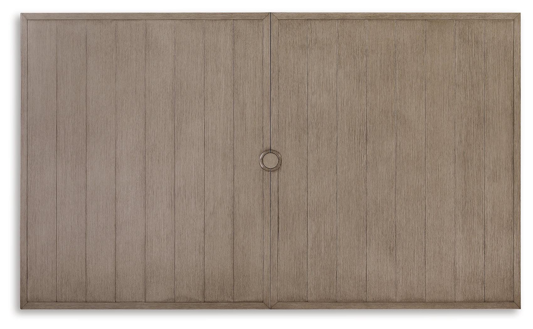 Beach Front Beige Outdoor Dining Table P323-635 - Ella Furniture