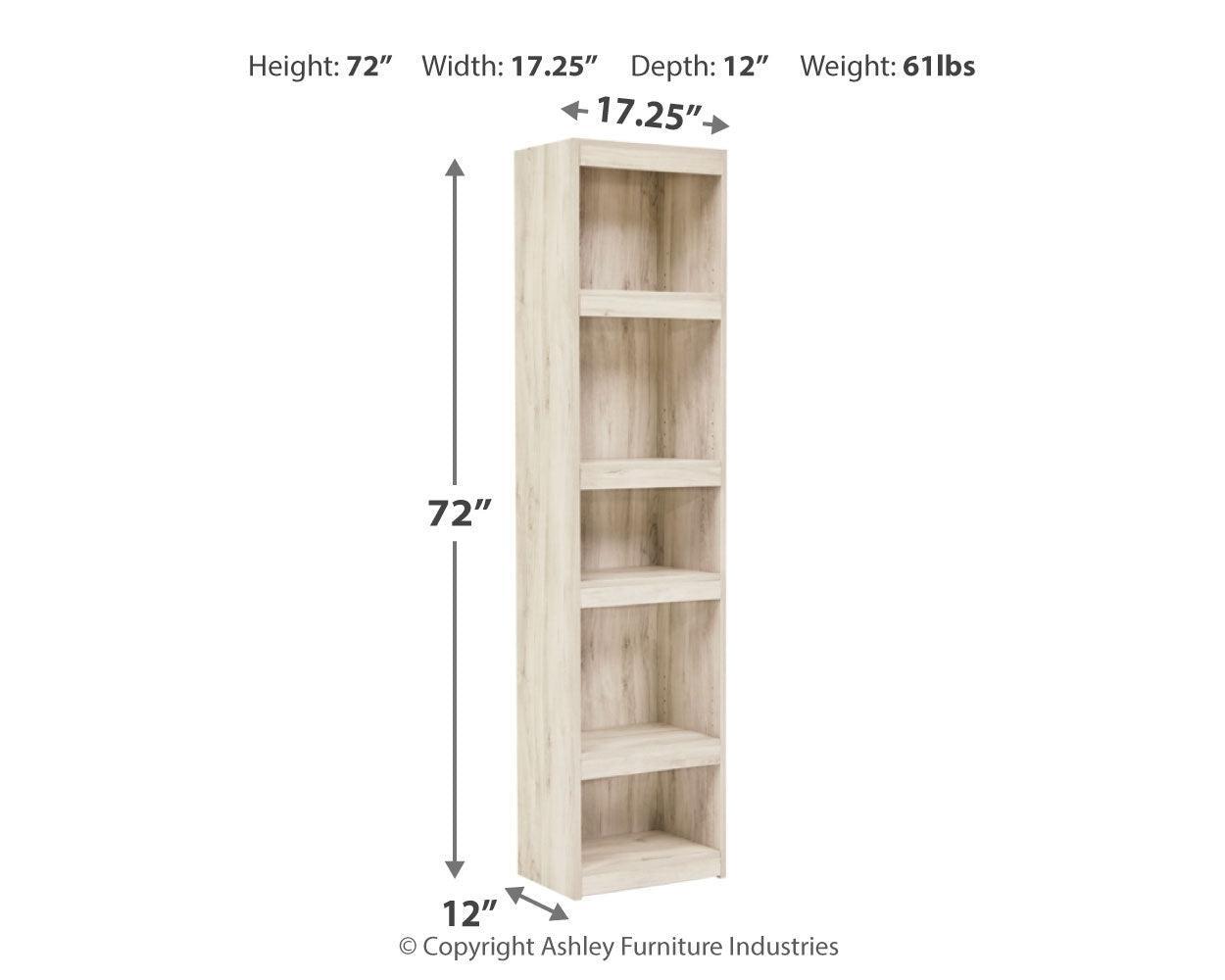 Bellaby Whitewash 4-Piece Entertainment Center EW0331W6 - Ella Furniture