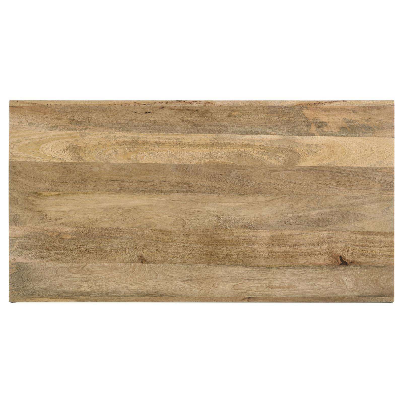 Benton Rectangular Solid Wood Coffee Table Natural 704838 - Ella Furniture