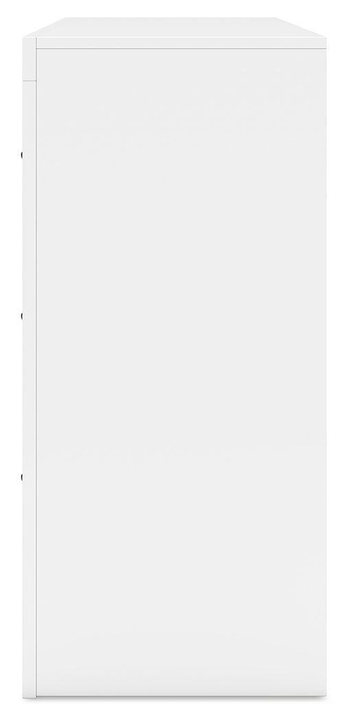 Binterglen White Dresser - Ella Furniture