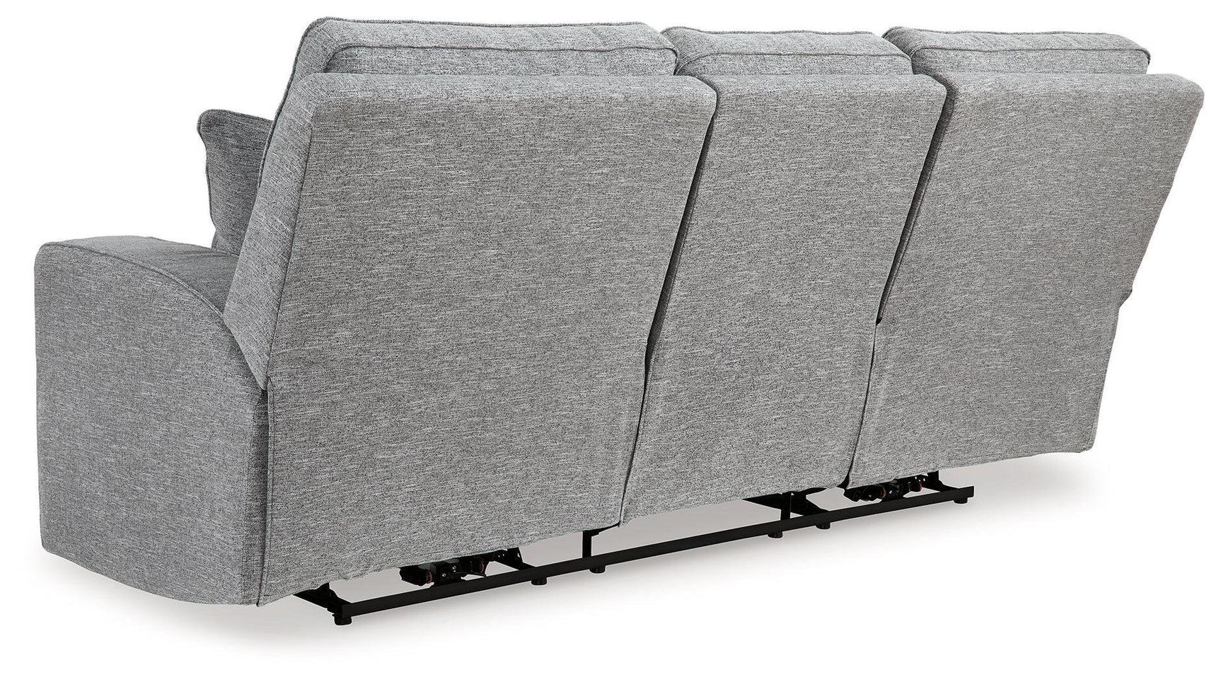 Biscoe Pewter Sofa, Loveseat And Recliner - Ella Furniture